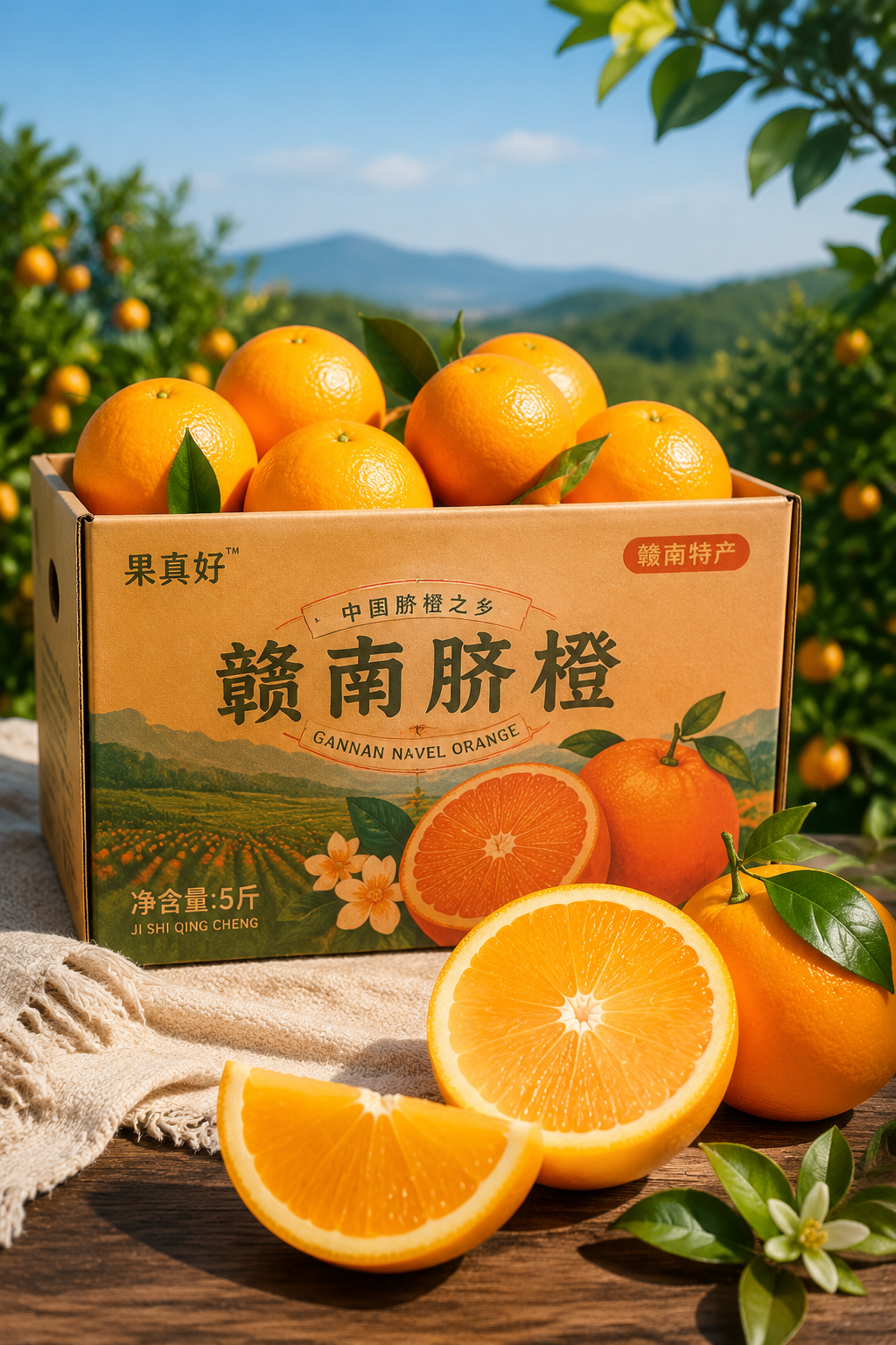 赣南脐橙到了,这一季的甜刚刚好